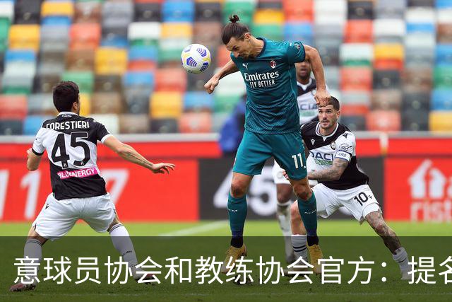 意球员协会和教练协会官方：提名加利亚尼竞选意大利足协主席
